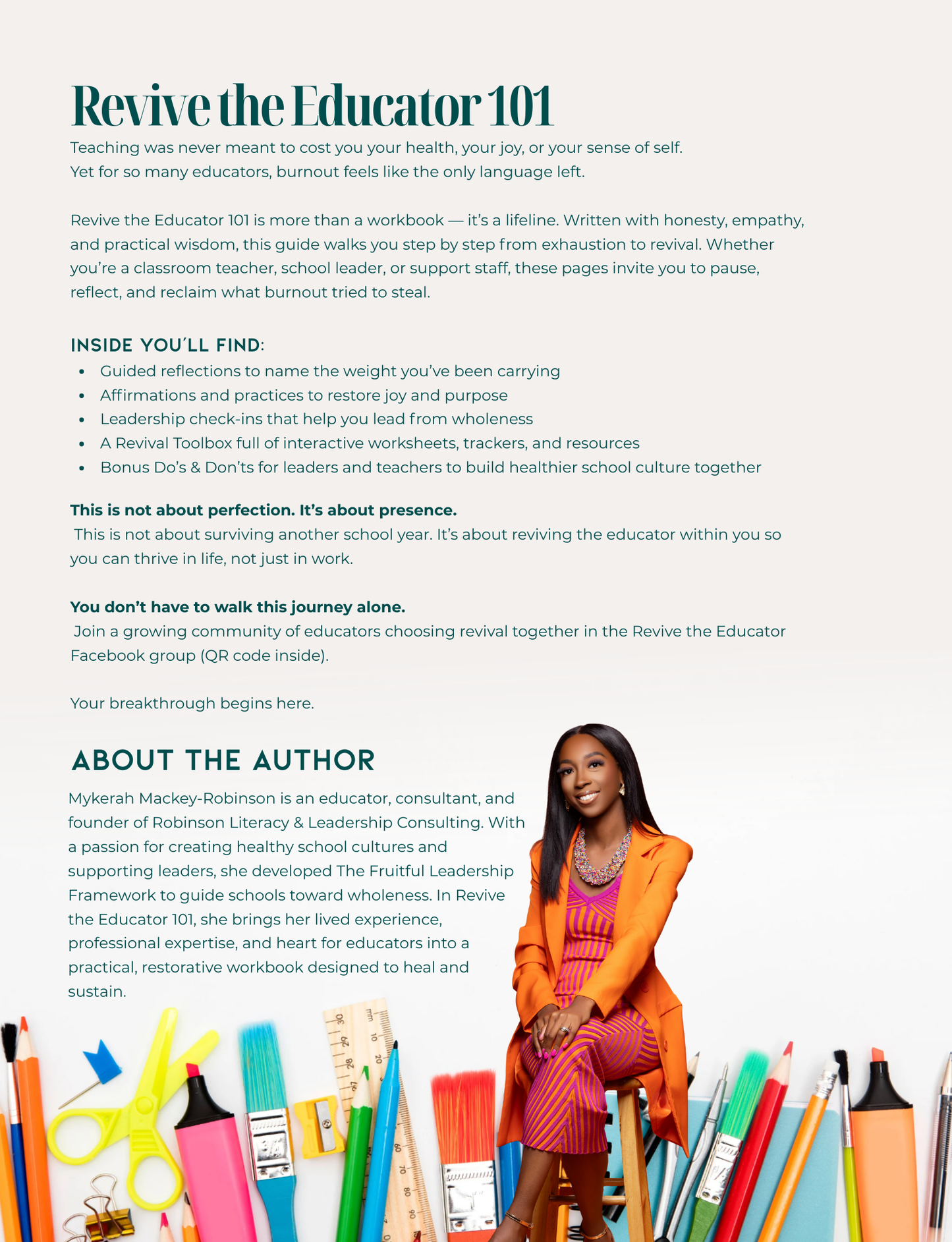 Revive the Educator 101