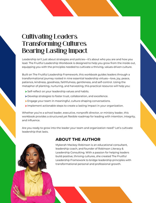 The Fruitful Leadership Workbook